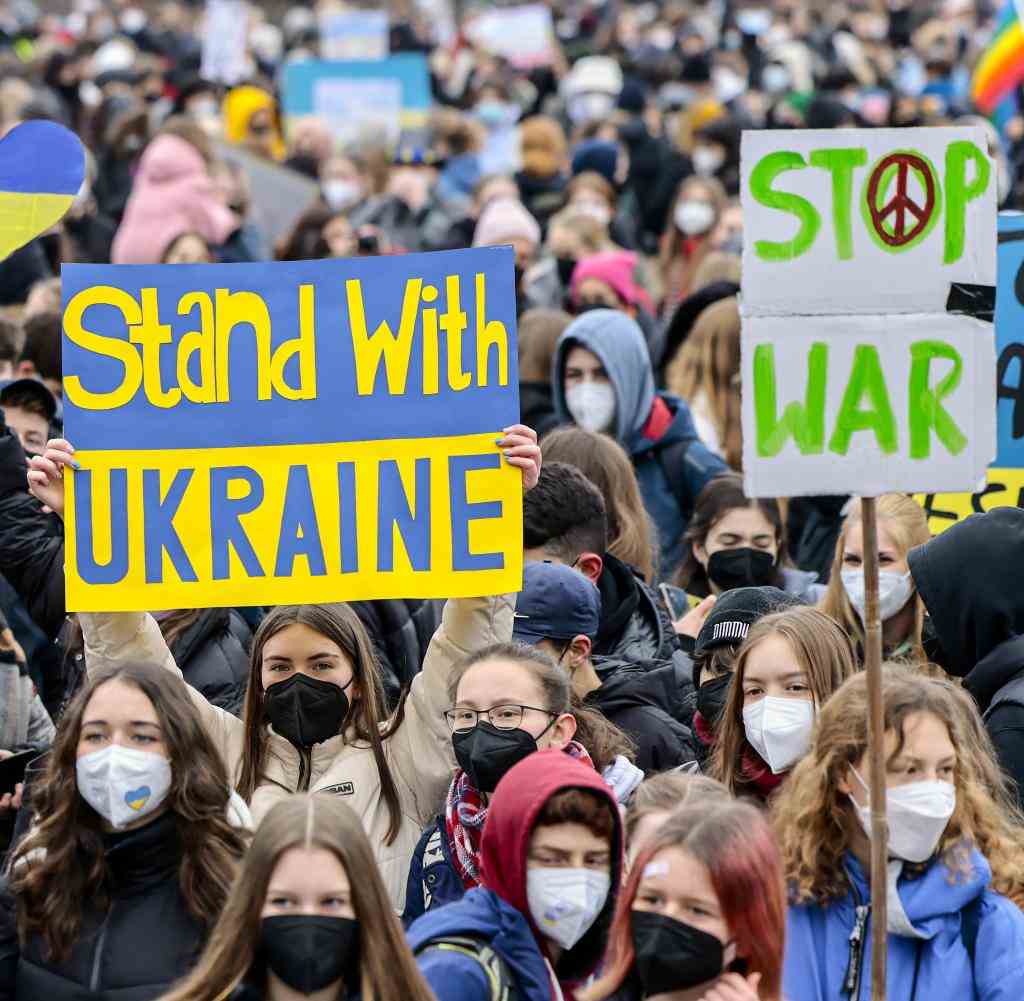 Berlin: Demonstration von Fridays for Future gegen den Ukraine-Krieg