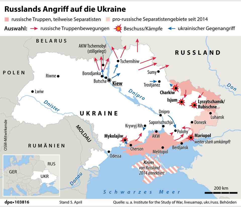 Ukraine attacks Russia war