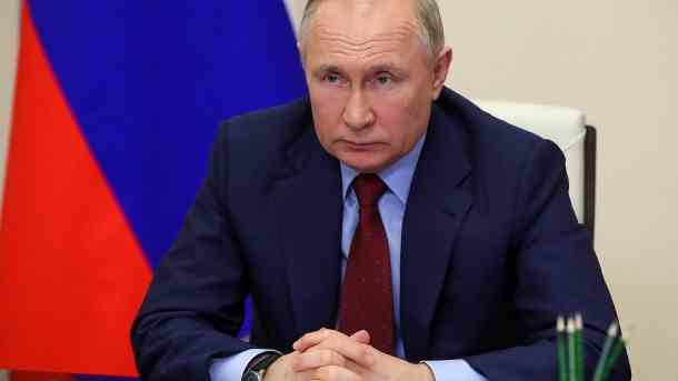 Wladimir Putin: Dem Kremlchef gehen die Friedensverhandlungen nicht schnell genug. (Quelle: imago images/Itar-Tass)