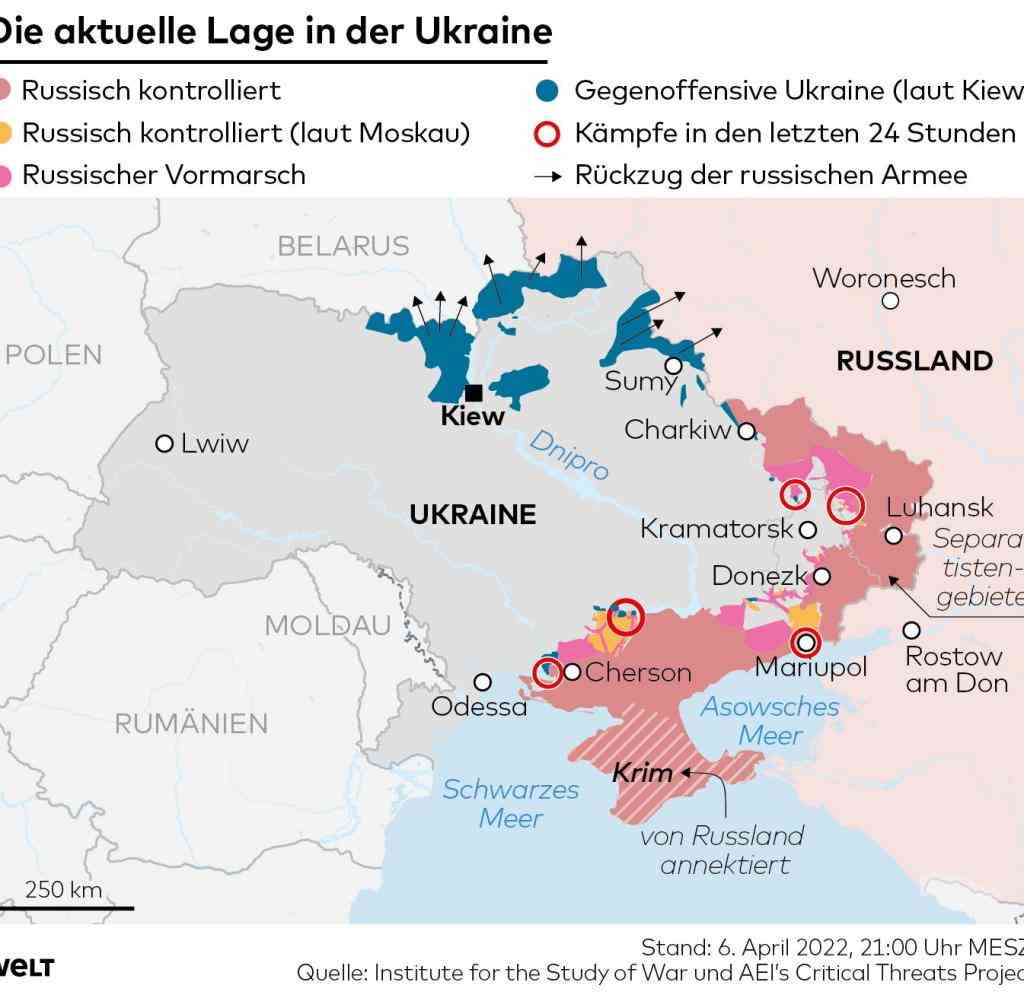 Aktuelle Lage in der Ukraine