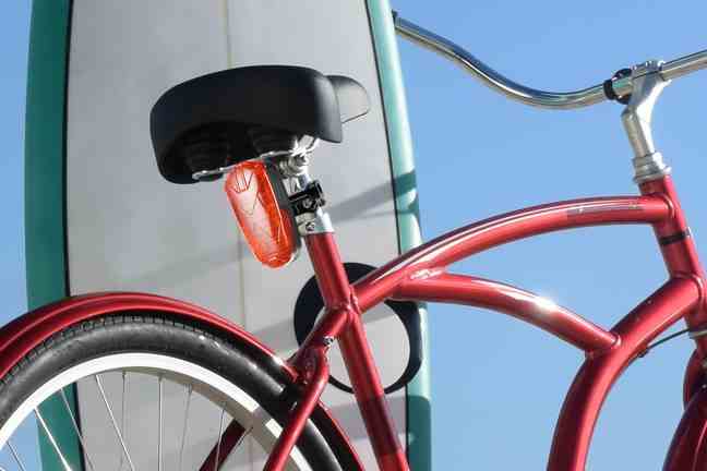 TiBike takes the form of a rear reflector that incorporates a GPS tracker.