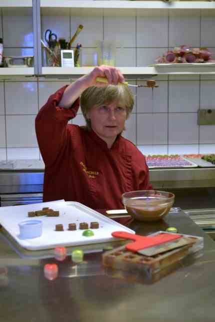 Enjoy in Munich and Bavaria: Kerstin Spehr makes such unusual types of chocolate as pear-pink-pepper or orange-caramel-balsamic.