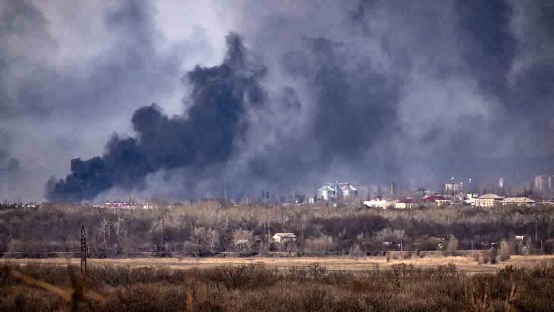 Seit das russische Militär seine Angriffe auf den Osten des Landes konzentriert, ist vor allem die Donbass-Region umkämpft, in der auch Rubischne liegt. 