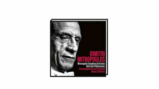 Classics Column: Dimitri Mitropoulos, The Complete RCA and Columbia Album Collection (Sony)