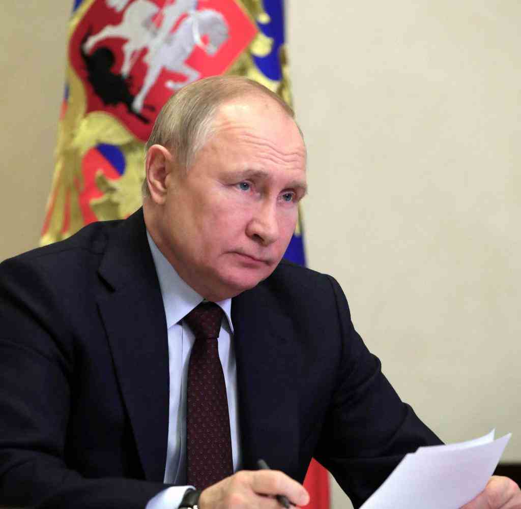 Wladimir Putin am 13. April