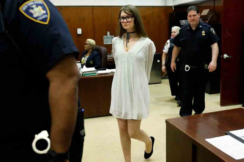 Anna Delvey aka Anna Sorokin in court