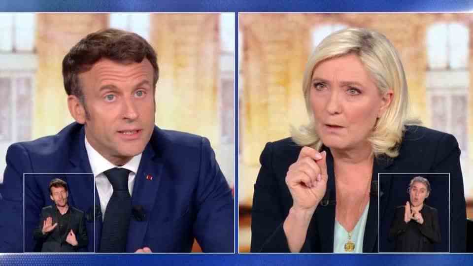 TV duel in France: millions in loans for Le Pen's parties: why Macron accuses her of being dependent on Putin