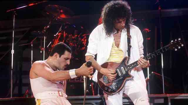 Queen exhibition in Pasing: Born for the big show: "queen" 1979 on stage.