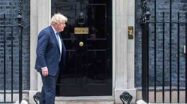 Boris Johnson: Der britische Premier ist auf dem Weg nach Indien. (Quelle: imago images/ ZUMA Wire)
