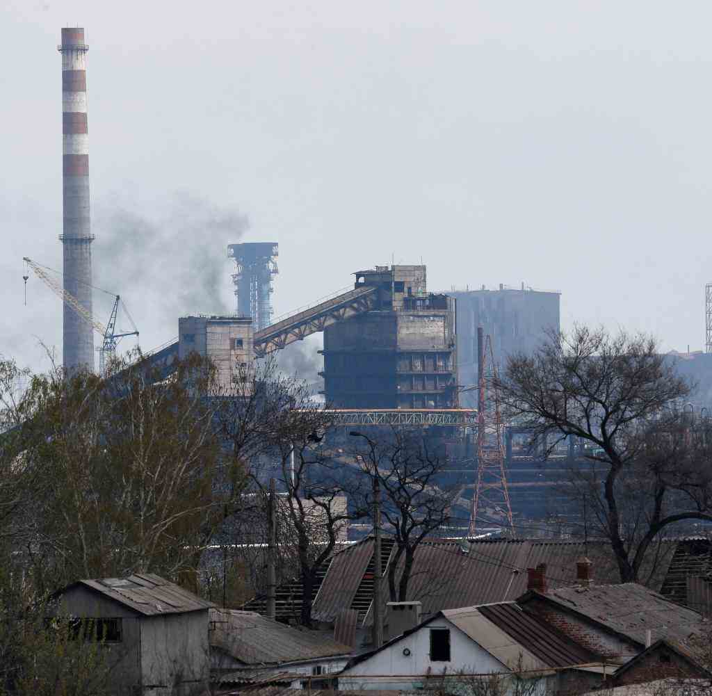 Ukraine-Krieg: Russische Armee nimmt Angriffe auf Stahlwerk in Mariupol wieder auf