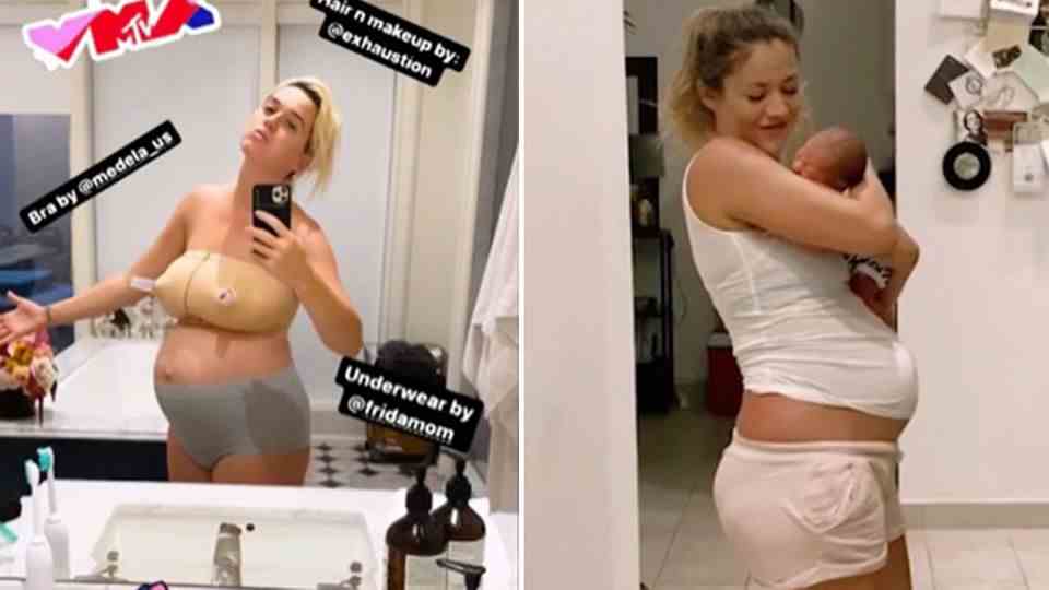 Katy Pery and Co: After-Baby-Body: This is what stars look like after their children are born