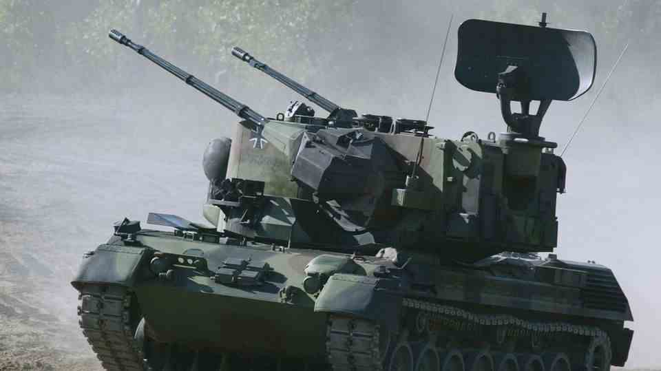 Bundeswehr Cheetah tanks: Weapons deliveries to Ukraine in the war with Russia