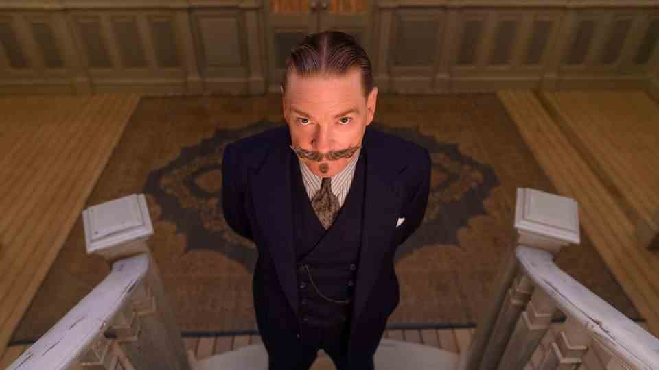 Kenneth Branagh plays Hercule Poirot: "As a private detective you need a certain style"
