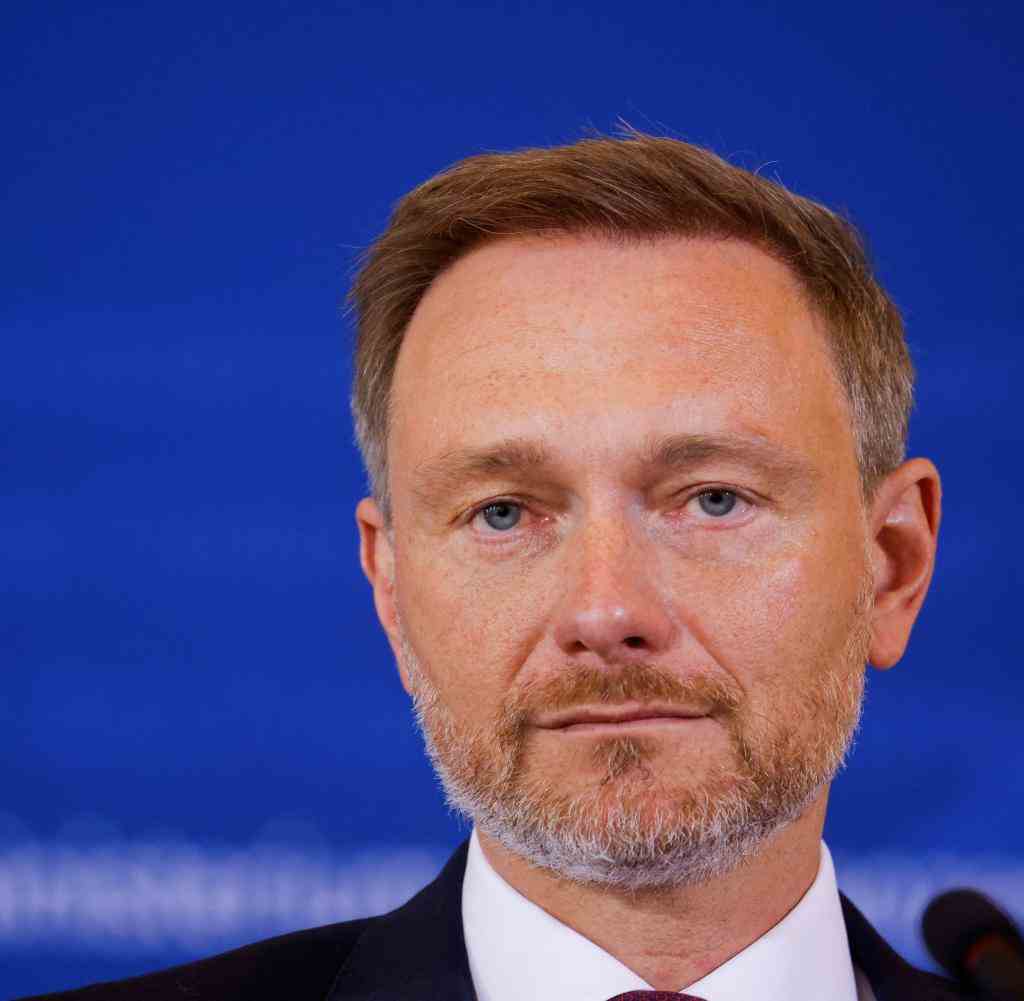 German Finance Minister Lindner attends a news conference in Berlin