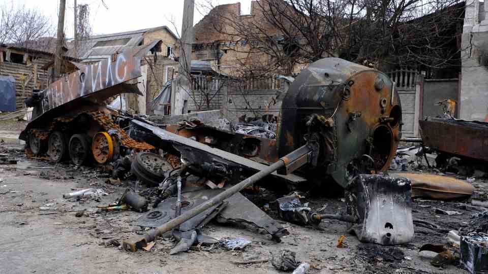Destroyed Russian tanks are the symbol of Moscow's shattered dreams of becoming a great power.
