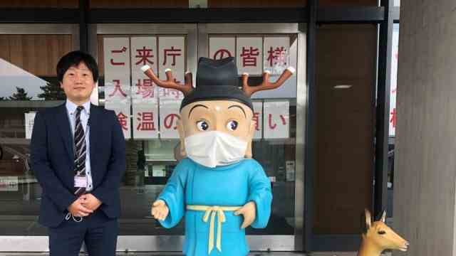 Tourism in Japan: Masato Kosaka, head of tourism in Nara, wishes the foreign tourists back.