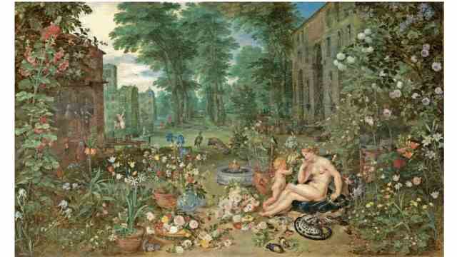 Exhibition at the Prado: Jan Brueghel the Elder painted the Allegory of Smell together with Peter Paul Rubens in 1617 and 1618.