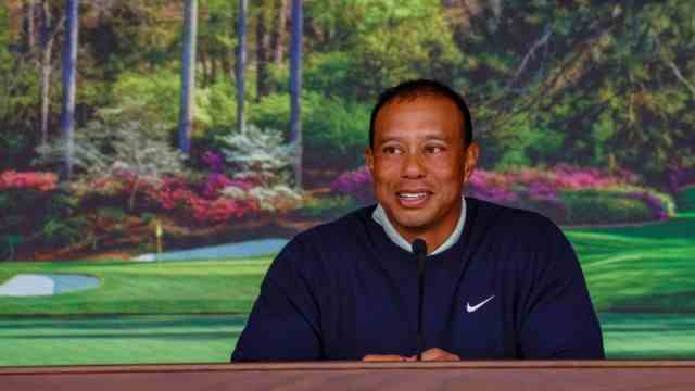 Golfers Tiger Woods in Augusta: "I can't believe it's been 25 years since I won here": At a press conference, Tiger Woods presents himself in a good mood.