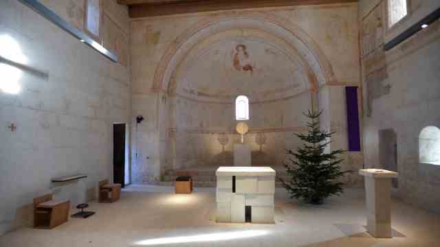 Excursion tips: The Romanesque church of Sankt Aegidius in Keferloh.
