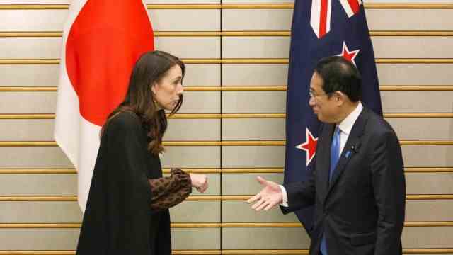 Welcoming rituals: Jacinda Ardern is currently in Japan and not only met Kiwis there, but also Prime Minister Fumio Kishida.
