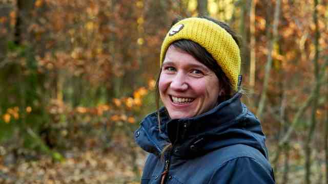 Ebersberger Forst: Lisa Pausch, 32, district forester in Forstinning.