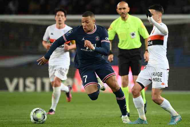 The Lorient people could not cope with the exceptional performance of the Parisian striker, Kylian Mbapppé, on April 3, 2022, at the Parc des Princes.