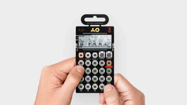 Five favorites of the week: Small.  But powerful.  Of the "KO!" is the sampler from the Pocket Operator series.