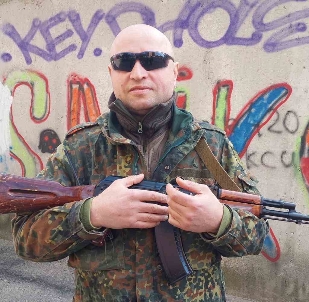 Wolodymir Grotsow entschied sich vor sieben Jahren dafür, Putins Regime herauszufordern und sich in das Oun-Bataillon ukrainischer Nationalisten einzutragen