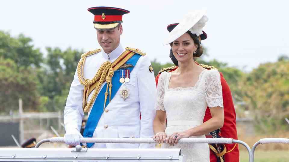 Kate and William on their trip to South Africa 