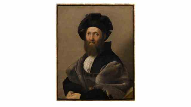 Raphael in the National Gallery London: Portrait of Baldassare Castiglione