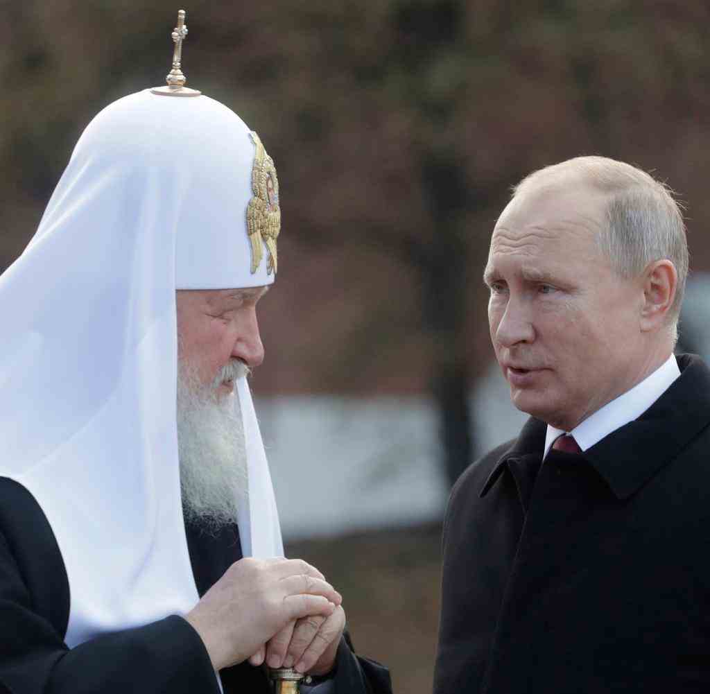 Patriarch Kyrill I. gilt als ein Vertrauter von Wladimir Putin