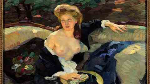 Exhibition in Prien: Leo Putz, Morning Sun, painted in 1907 (Siegfried Unterberger Collection).
