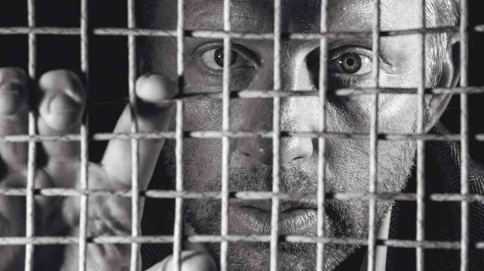 Boris Becker behind bars