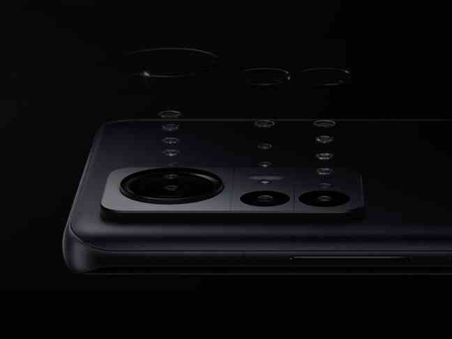 The trio of rear sensors of 50 megapixels each of the Xiaomi 12 Pro.