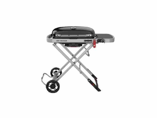 The Traveler nomadic gas barbecue, from Weber.