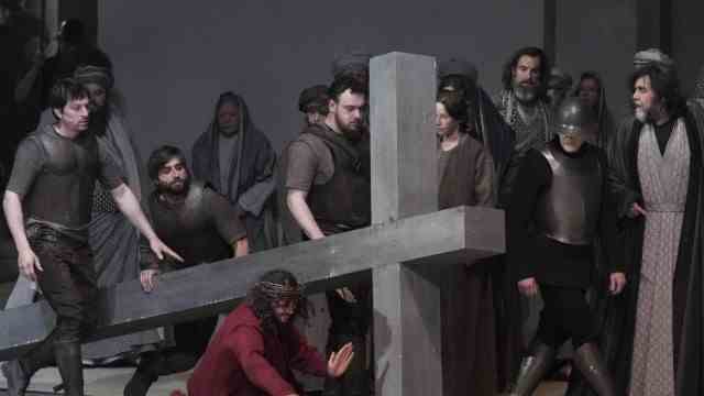 Passion Play in Oberammergau: Around a third of the villagers take part in the Passion Play.