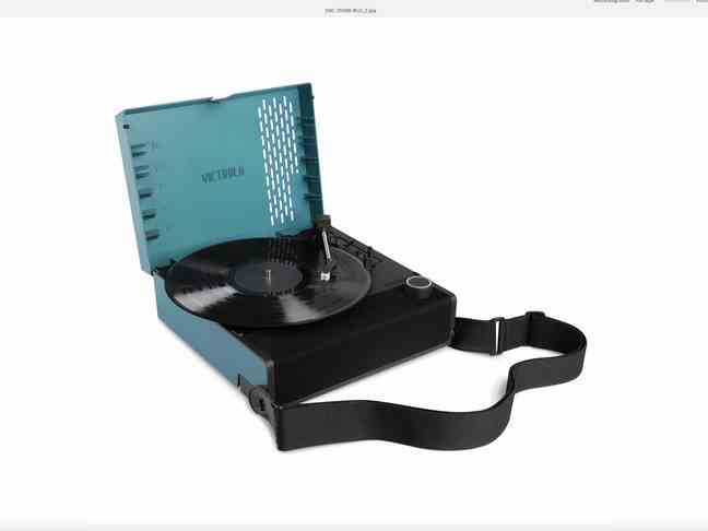 The Revolution GO record player, from Victrola.