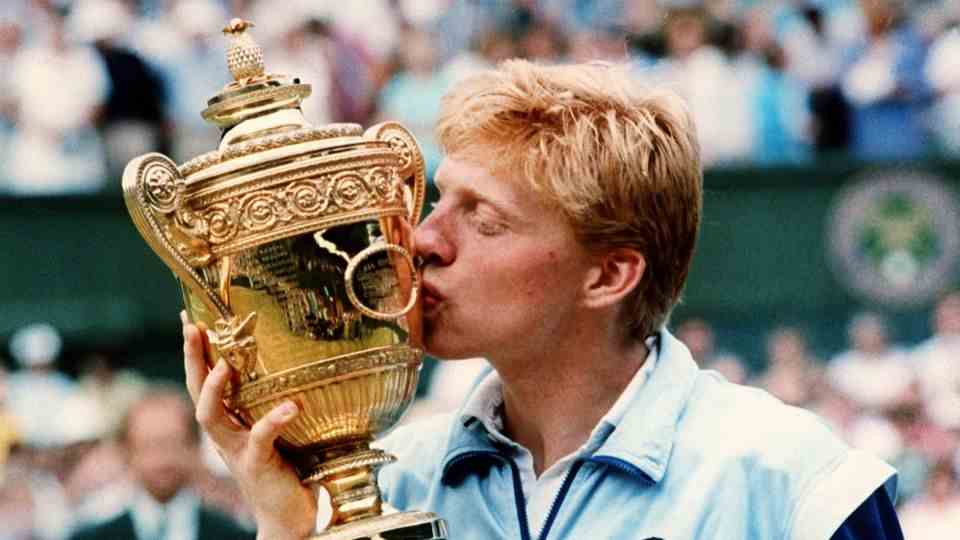 Tennis legend Boris Becker