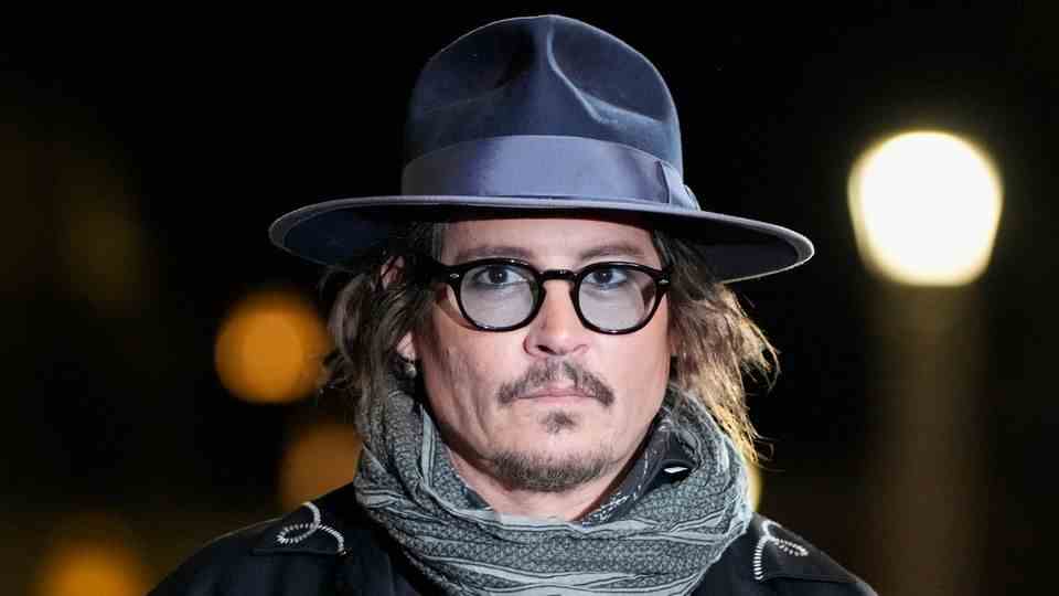Johnny Depp at the Rome Film Festival 2021