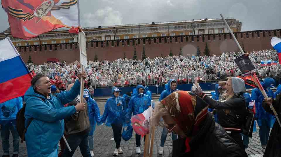 May 9 celebrations in Russia
