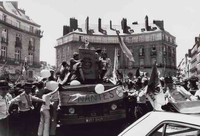City parade of Nantes FCN 1979