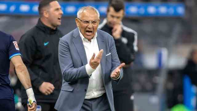Hertha BSC: Felix Magath was right: The season is not over for Hertha BSC after the 34th matchday.
