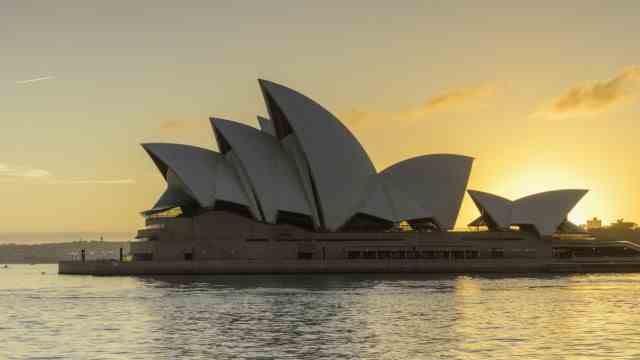 Company anniversary: ​​The Sydney Opera House is one of the concert halls where the Müller-BBM company was involved in the acoustics.