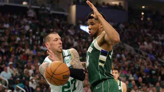 NBA playoffs: duel at eye level: Giannis Antetokounmpo against Daniel Theis, in the end the German prevails with Boston.