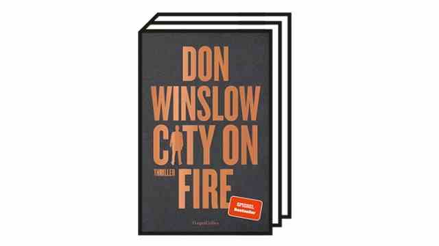 Career end of Don Winslow: Don Winslow: City on Fire.  Novel.  Translated from the English by Conny Loesch.  HarperCollins, Hamburg 2022. 400 pages, 22 euros.