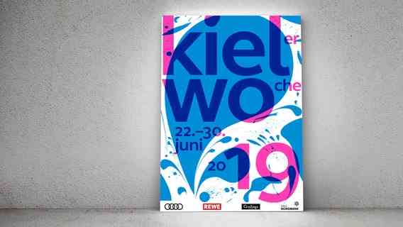 Poster for Kiel Week 2019 © Press Office City of Kiel, Fotolia/peshkov 
