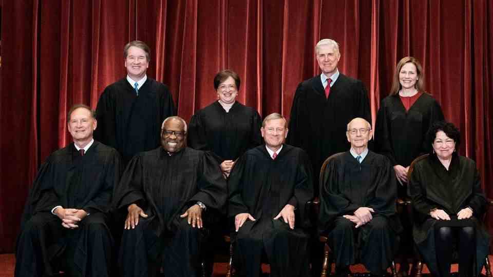 The US Supreme Court in its current composition