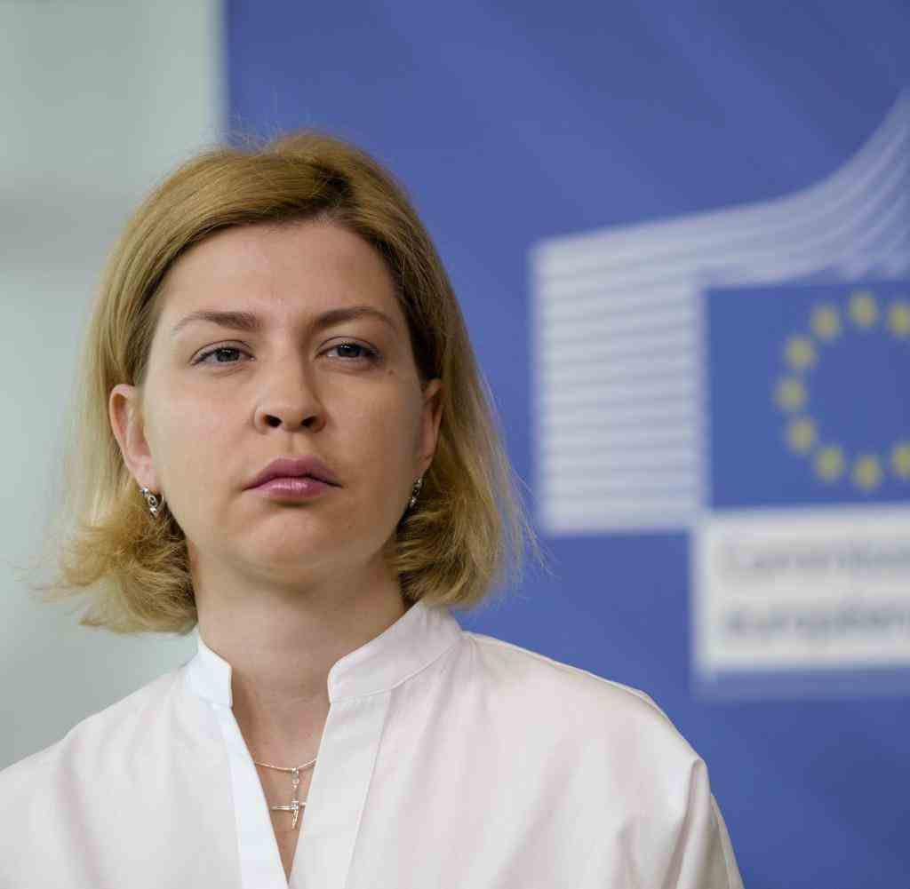 Olha Stefanischyna, 36, ist seit 2020 stellvertretende Regierungschefin und Ministerin für europäische Integration