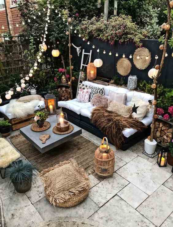 A Boho 100� Chill Space 