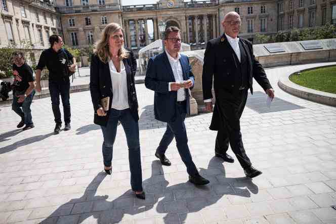 MP Yaël Braun-Pivet arrives at the National Assembly in Paris on June 21, 2022.
